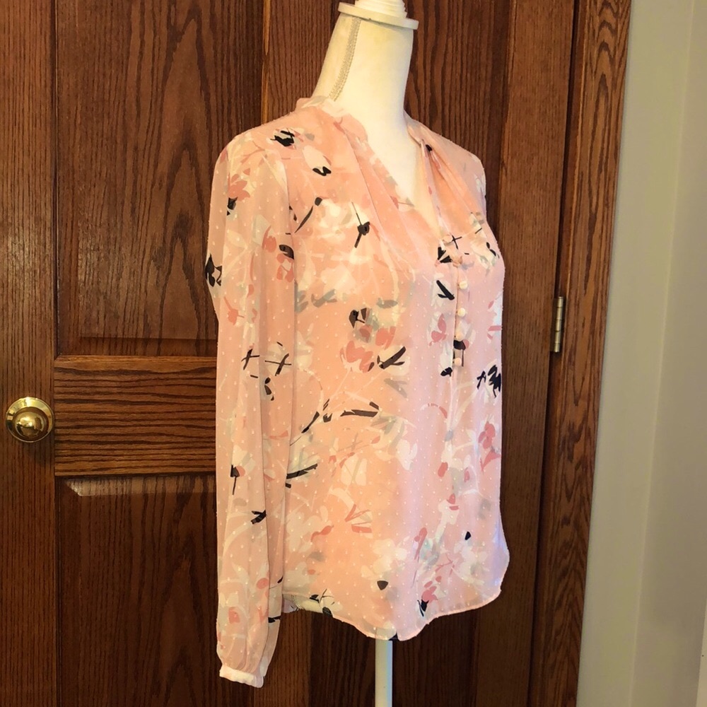 Floral Chiffon Blouse